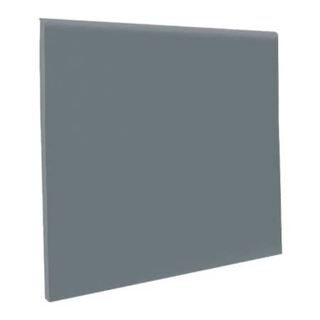 Roppe Pinnacle Rubber No Toe Wall Base Coil 4in x .125in x 120' Dark Gray C40NR3P150
